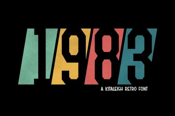 1983 Retro Display Font Review for Small Business Branding