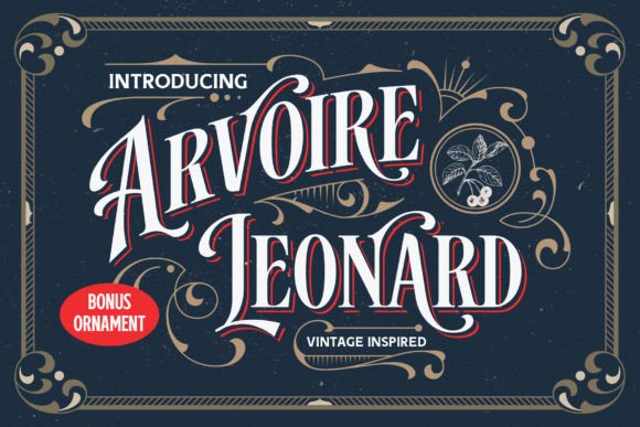 Arvoire Leonard: A Modern Vintage Font for Scroll-Stopping Campaigns