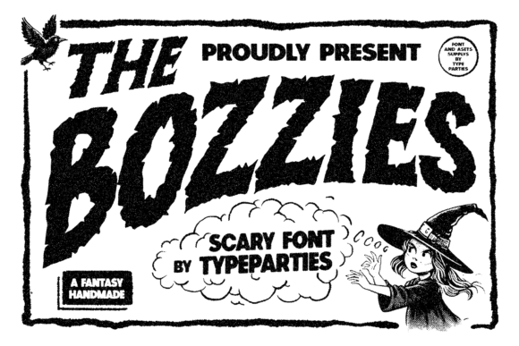 Bozzies Font for Editorial Design and Content Branding