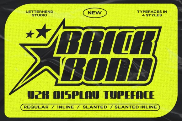 Brick Bond: A Bold Display Font for Small Business Branding