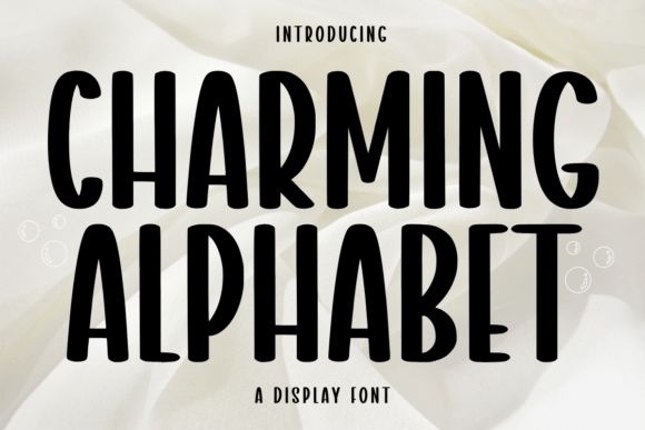 Charming Alphabet: A Clean Sans Serif Font for Scroll-Stopping Visuals
