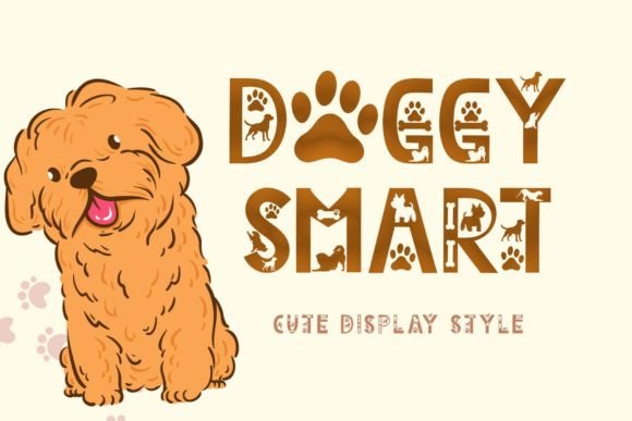 Doggy Smart Font: Playful Display Typeface for Campaign Creators