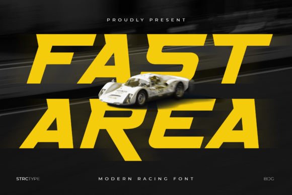 Fast Area: A Display Typeface for Modern Editorial Design