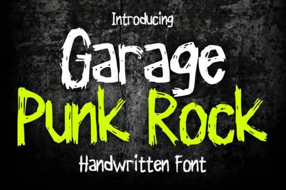 Garage Punk Rock Display Font: A Practical Test for Web Designers and Digital Creators