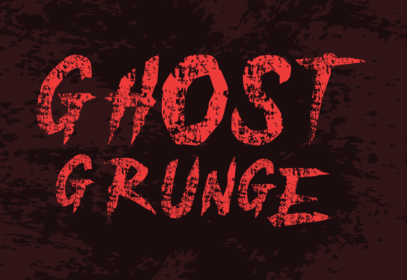 Ghost Grunge: A Display Font for Editorial Mood and Identity