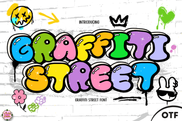 Graffiti Street: Urban Display Font for Bold Branding