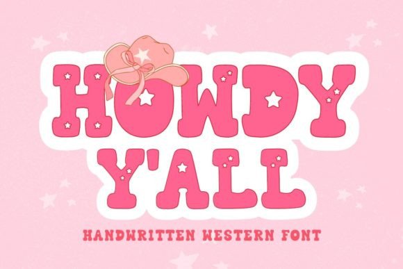 Howdy Y all Font Review: A Playful Display Typeface for Editorial Design