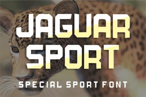 Jaguar Sport: A Dynamic Display Font for Editorial Design