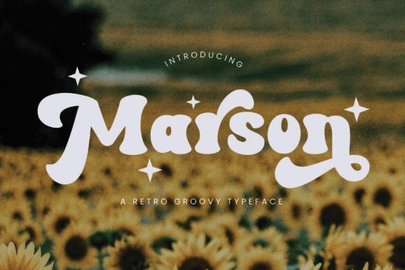 Marson: A Modern Retro Font for Editorial Design