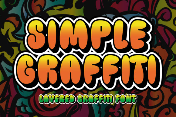 Simple Graffiti: A Bold Display Font for Editorial and Branding Projects