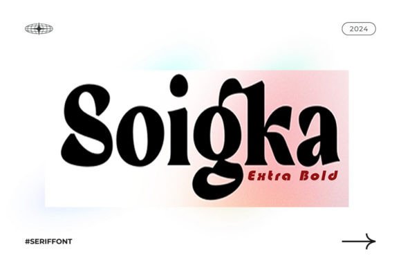 Soigka Display Font for High-Impact Campaign Visuals