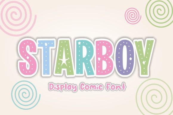 Starboy Display Font for Cheerful Branding Projects