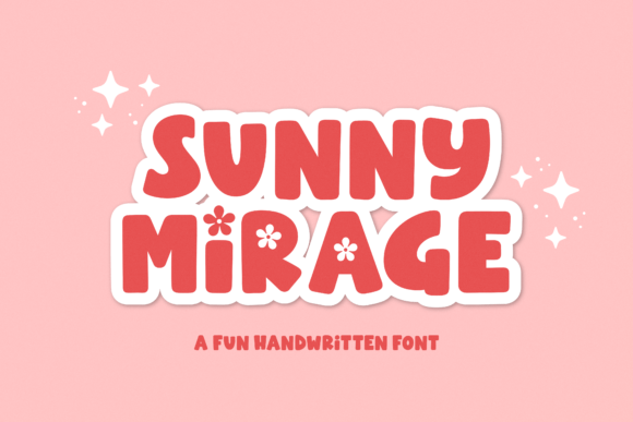 Sunny Mirage: A Cute and Bubbly Display Font for Branding