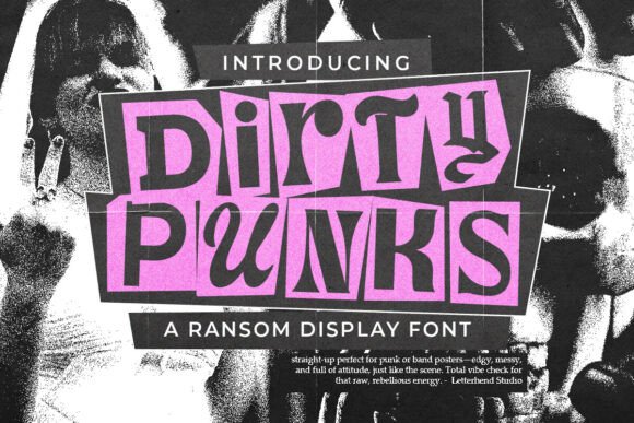 Using Dirty Punks Font for Bold Web Design Projects